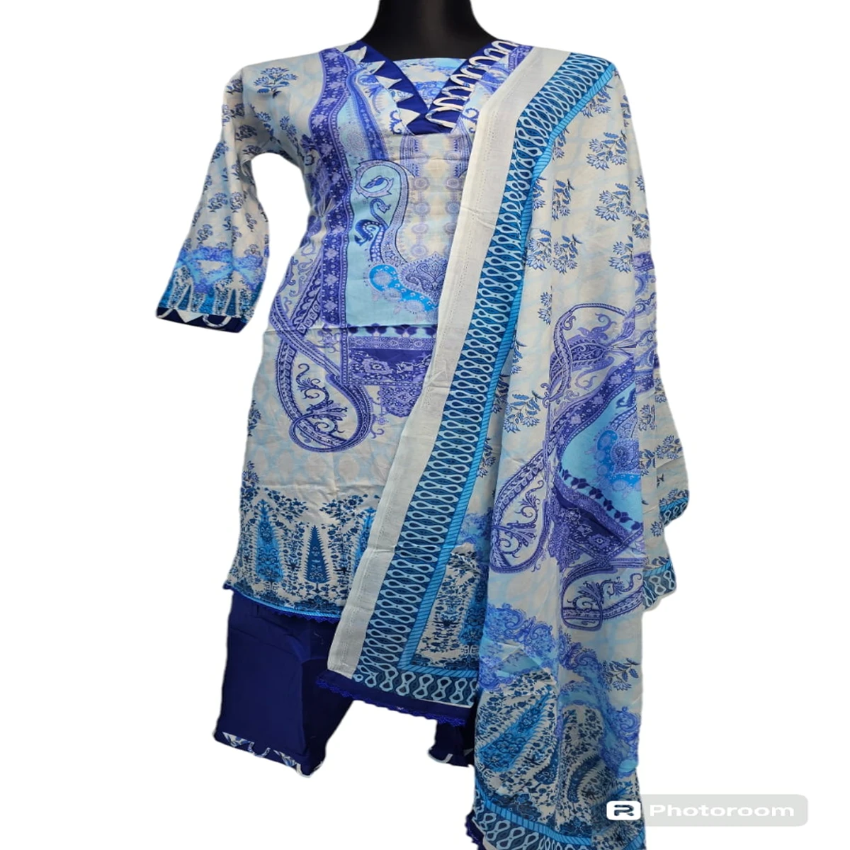 Sadabahar Ready Cotton Three pieces